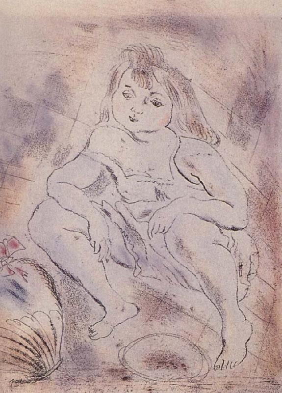 Jules Pascin Lucky girl oil painting image